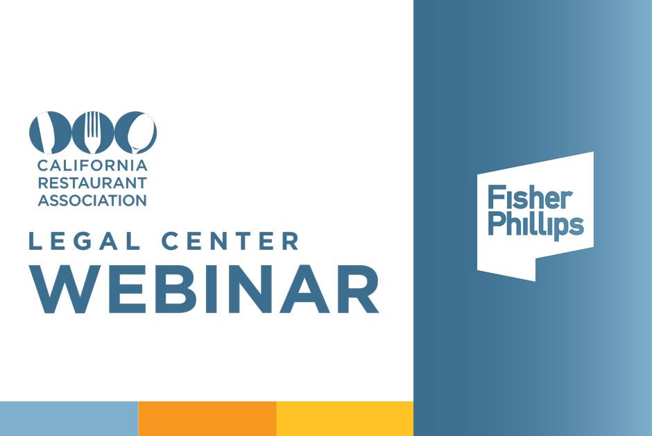 Register for the Fisher Phillips Legal Center Webinar