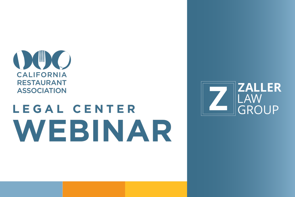 Register for the CRA Legal Center Webinar with Zaller Law Group.