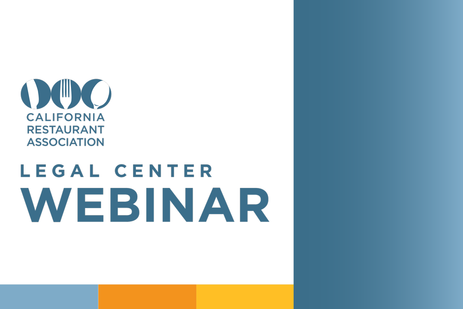 CRA Legal Center Webinars