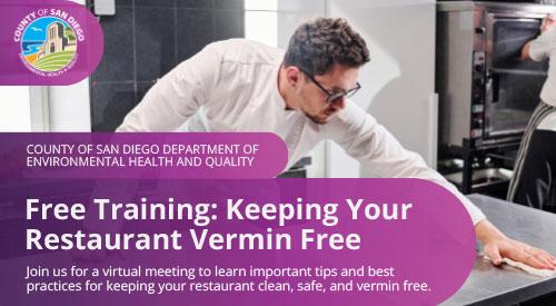 Free Training: Keeping Your Restaurant Vermin Free